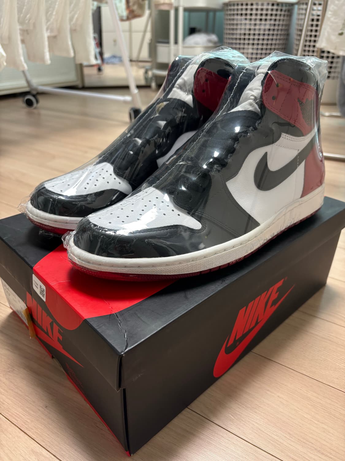 [285] 조던1 하이 블랙토 2016 상품이미지1