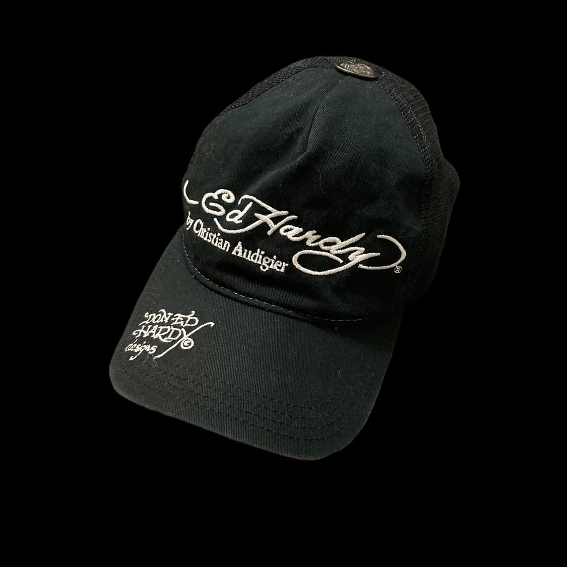 Ed hardy 레터링 매쉬 트러커 캡 상품이미지1