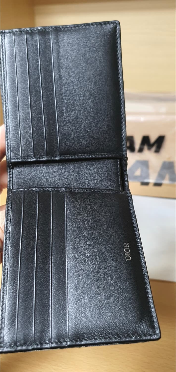 디올 오블리크 반지갑/지갑 새상품급 정품(감정O) 상품이미지8