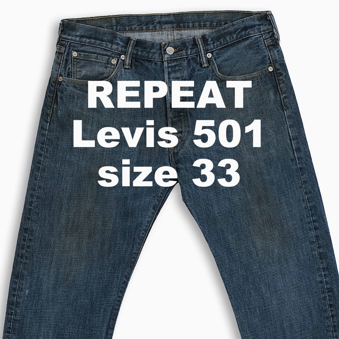 빈티지 리바이스 501 진청 33 인치 LV50134591 상품이미지1