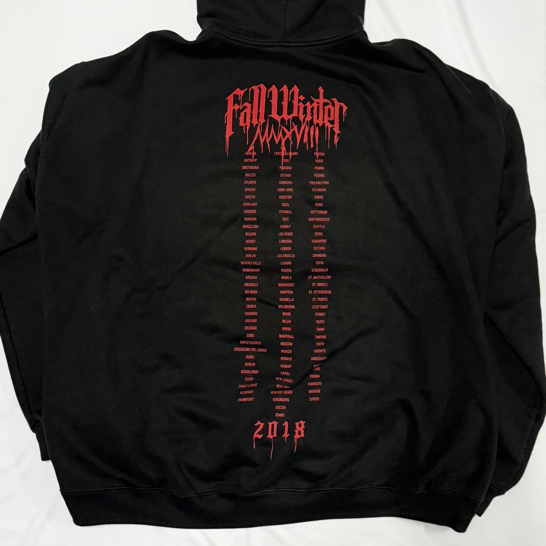 베트멍 시티로고 후드 상품이미지2