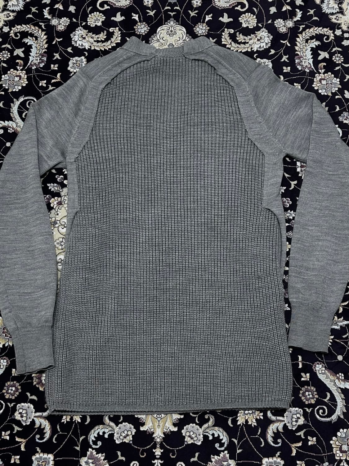 꼼데가르송 옴므플러스 가디건 도킹 니트베스트 상품이미지4