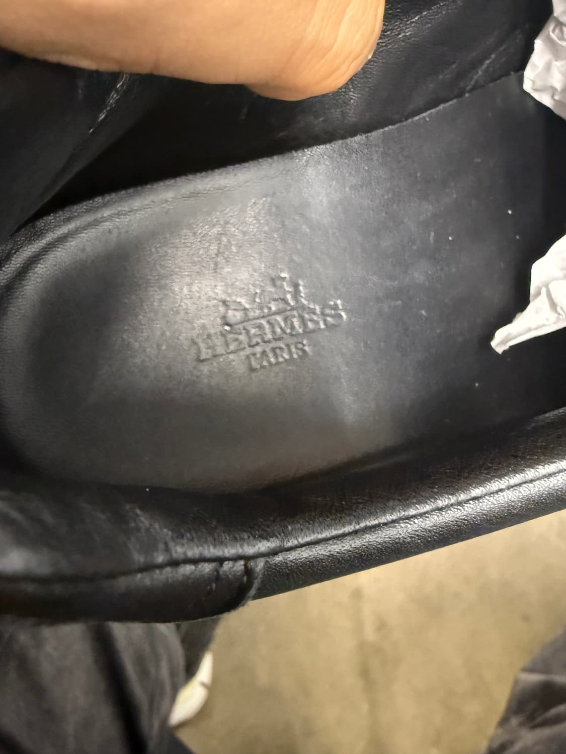 에르메스 정품 카프스킨 트레일  스니커즈 265 상품이미지7