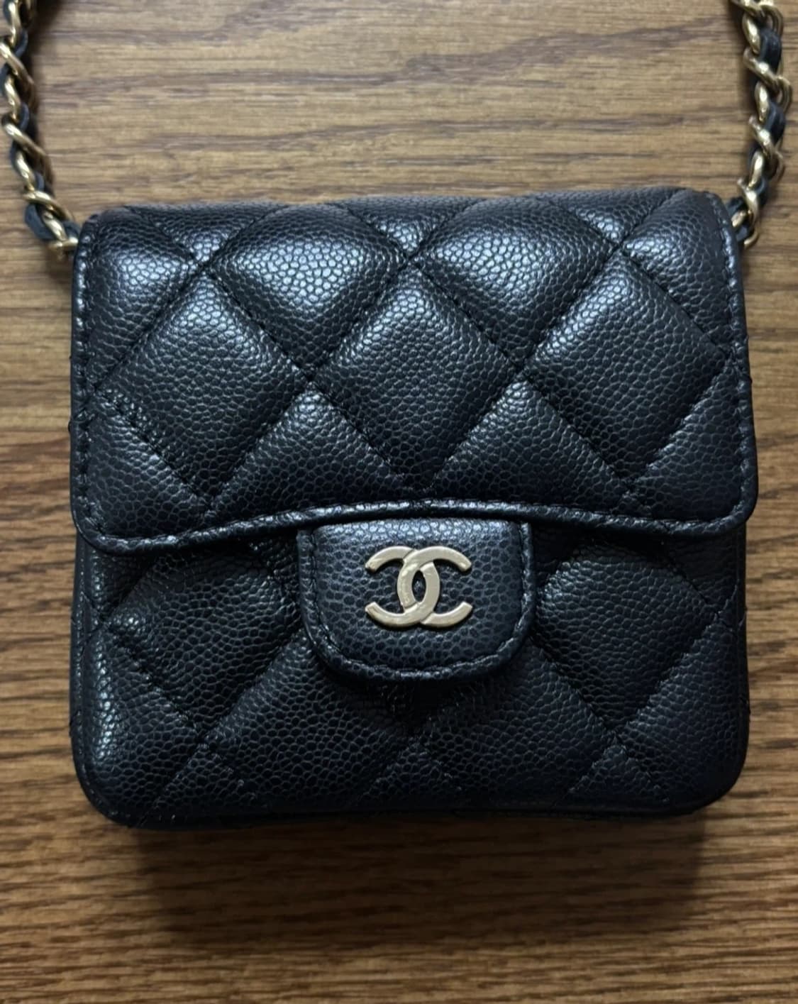 (정품)샤넬 캐비어 미니백 블랙  상품이미지8