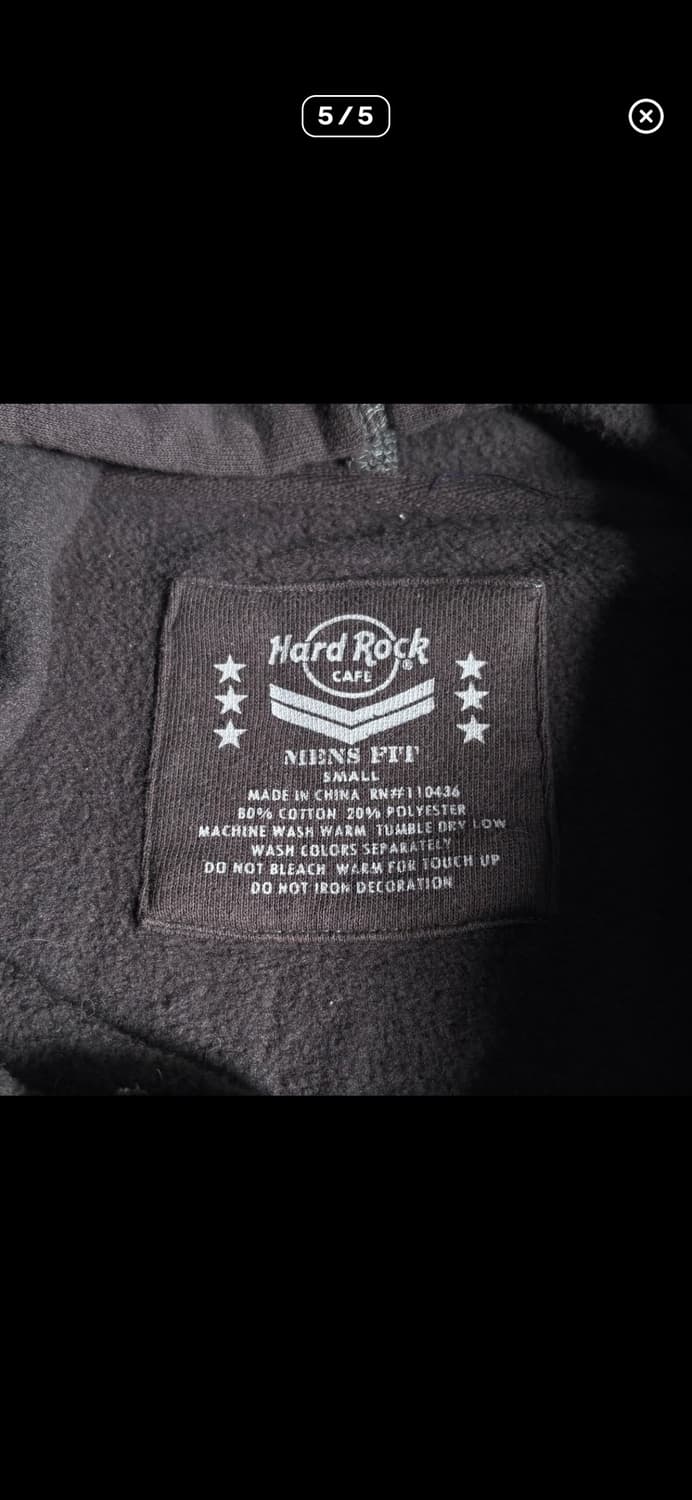 하드락카페 hard rock cafe 후드집업 상품이미지5