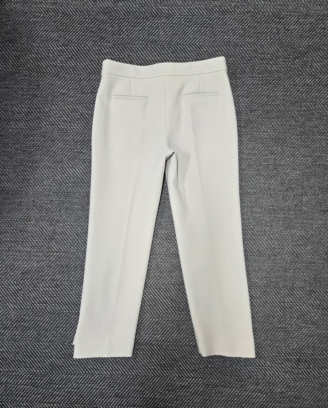 한섬 랑방 LANVIN 팬츠 아이보리 부츠컷 슬랙스 모95%바지 67 상품이미지3