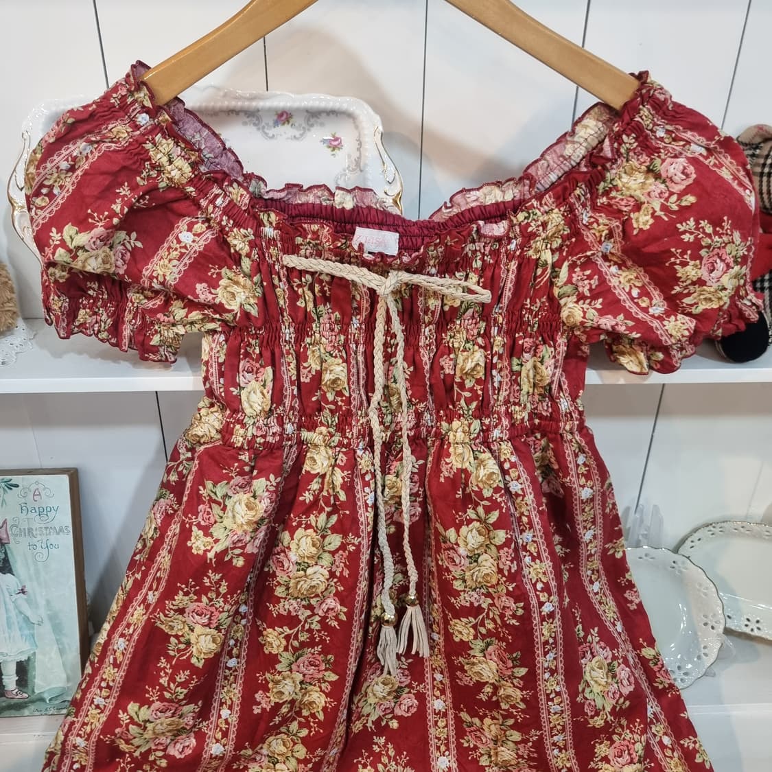 Liz Lisa 리즈리사 오프숄더 플라워 원피스 상품이미지7