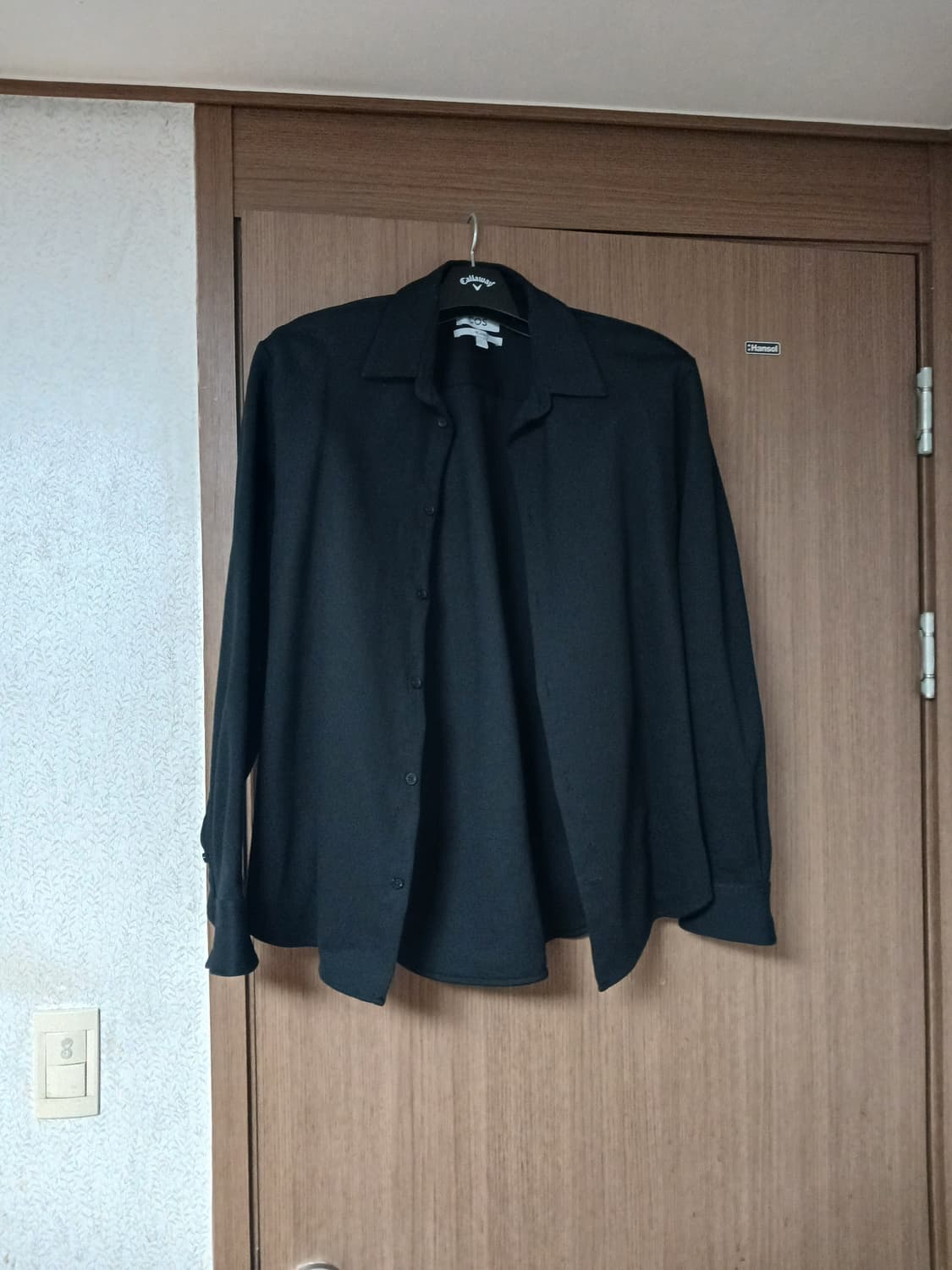 COS 블랙 릴렉스핏 셔츠M 상품이미지1