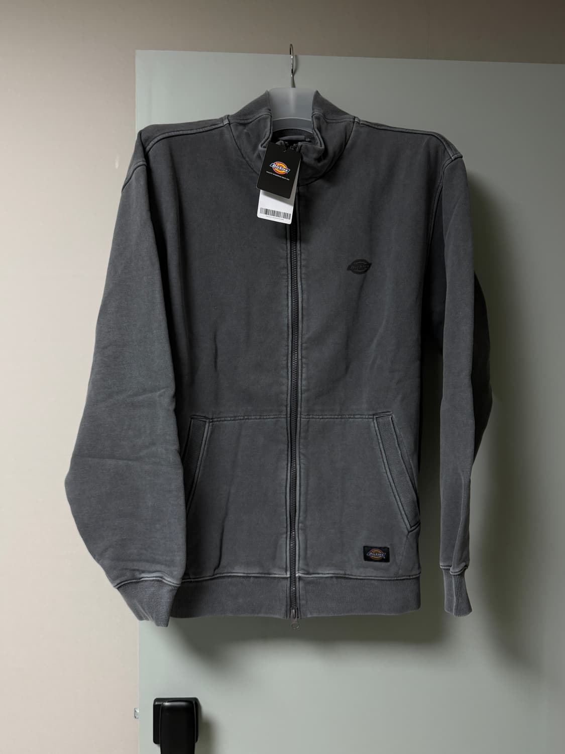 디키즈 - 가먼트 다이드 져지 트랙탑 (차콜) 상품이미지1