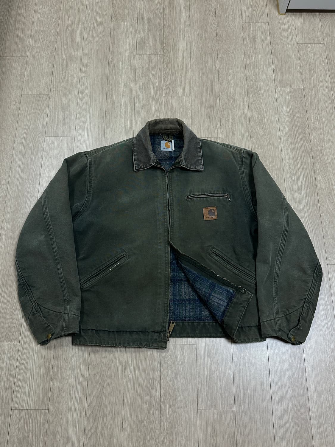 칼하트 jb1266 다크 올리브 (M) 상품이미지1