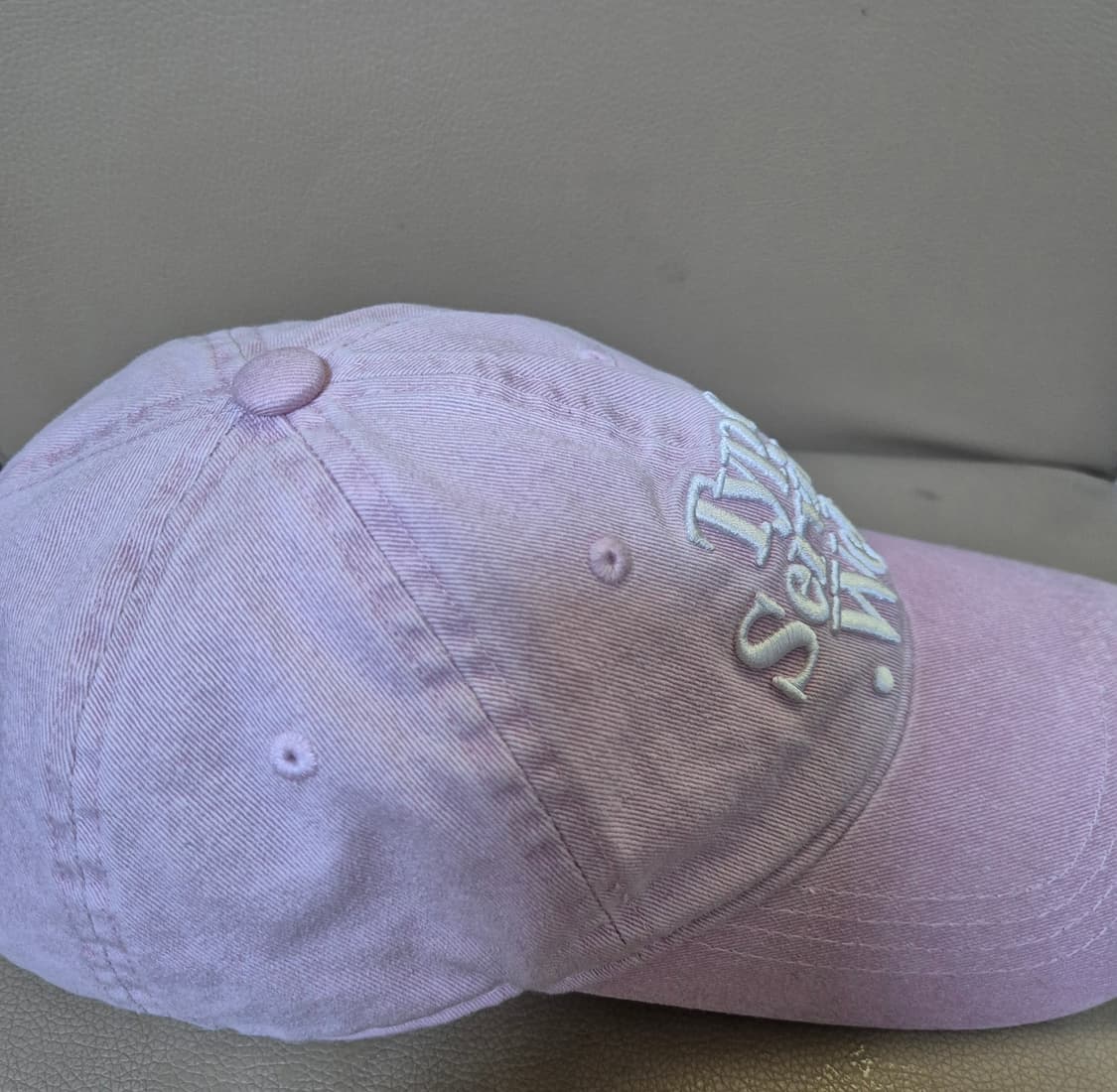 Type Service 타입서비스 핑크색 볼캡 상품이미지3