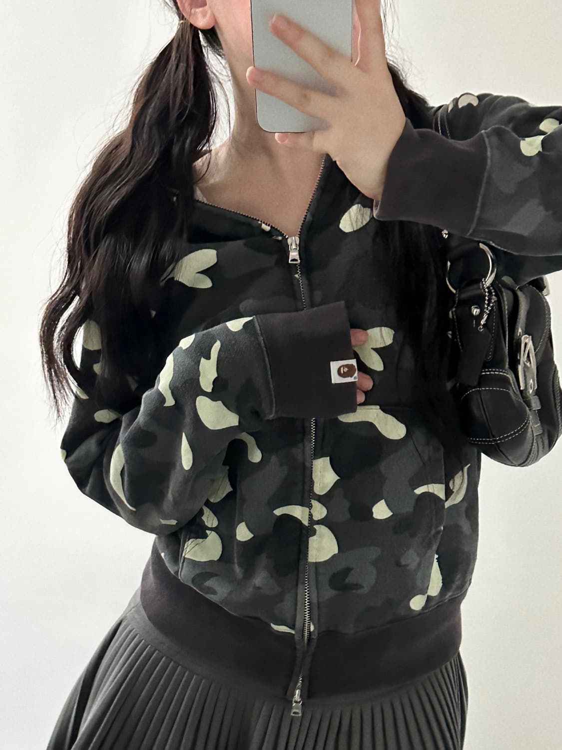 베이프 시티카모 샤크 후드집업  상품이미지1