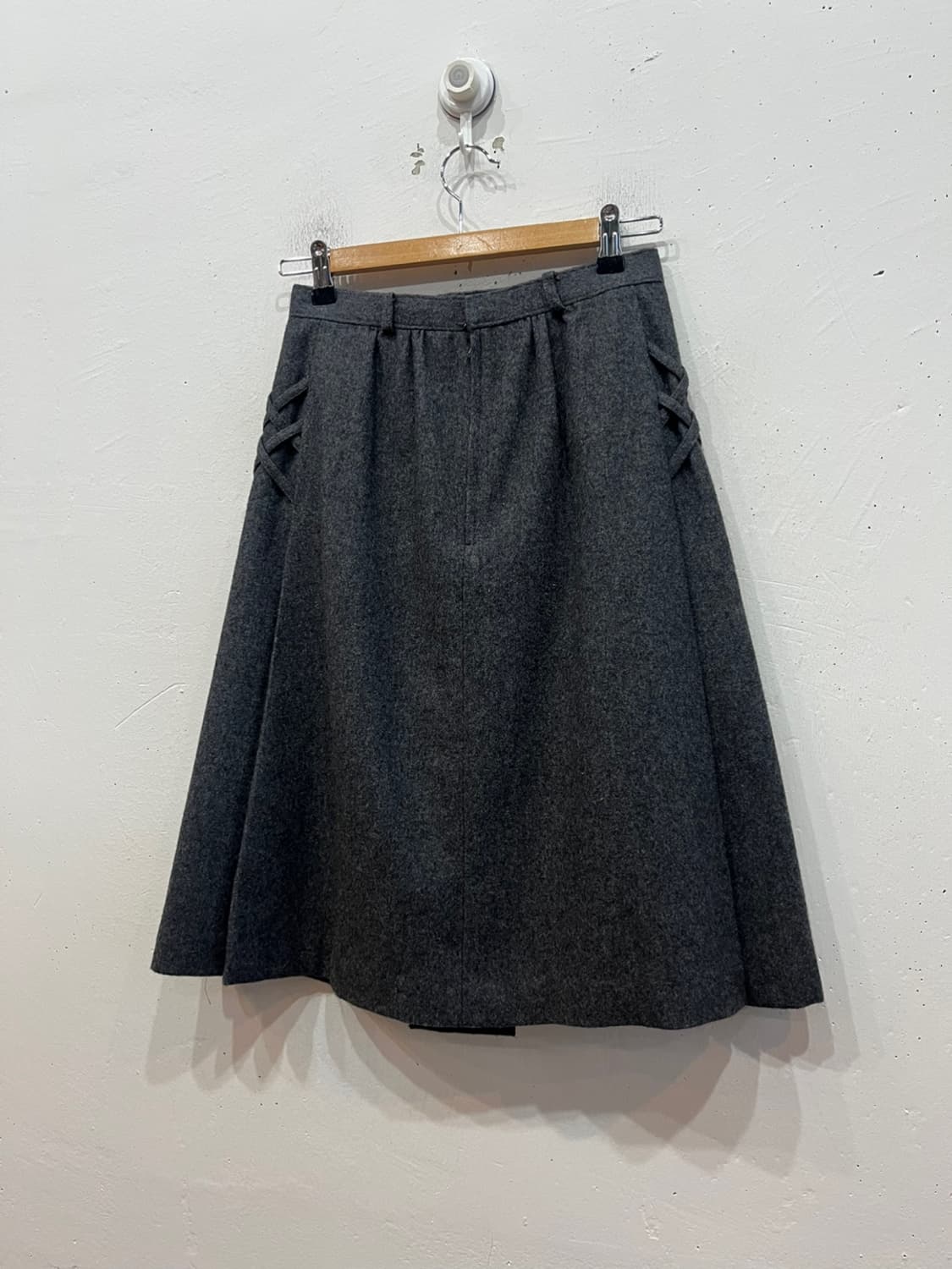 JPN 아일렛 울 스커트 치마 상품이미지2