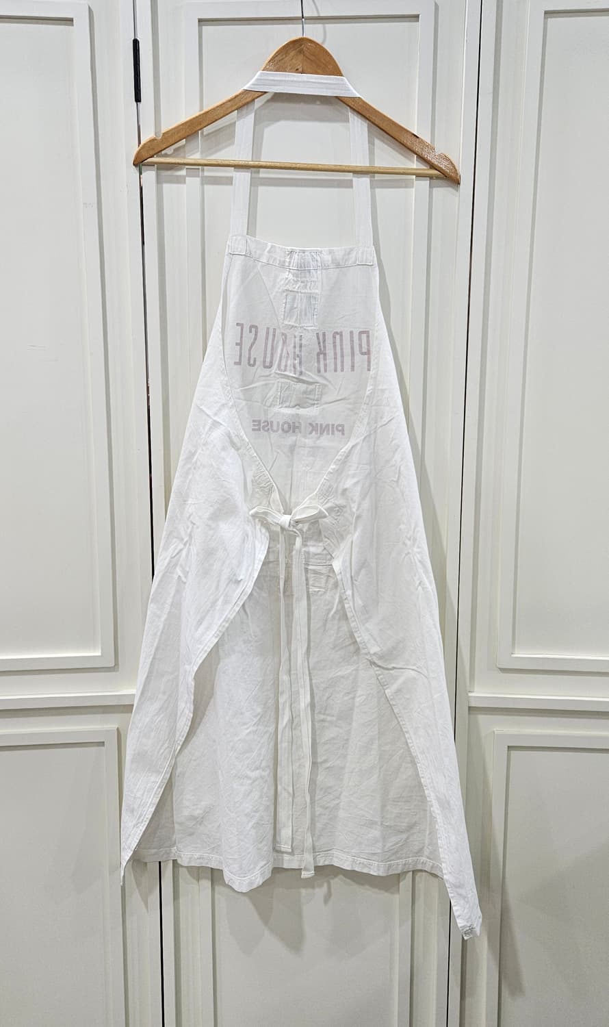 핑크하우스 화이트 에이프런 앞치마 상품이미지5