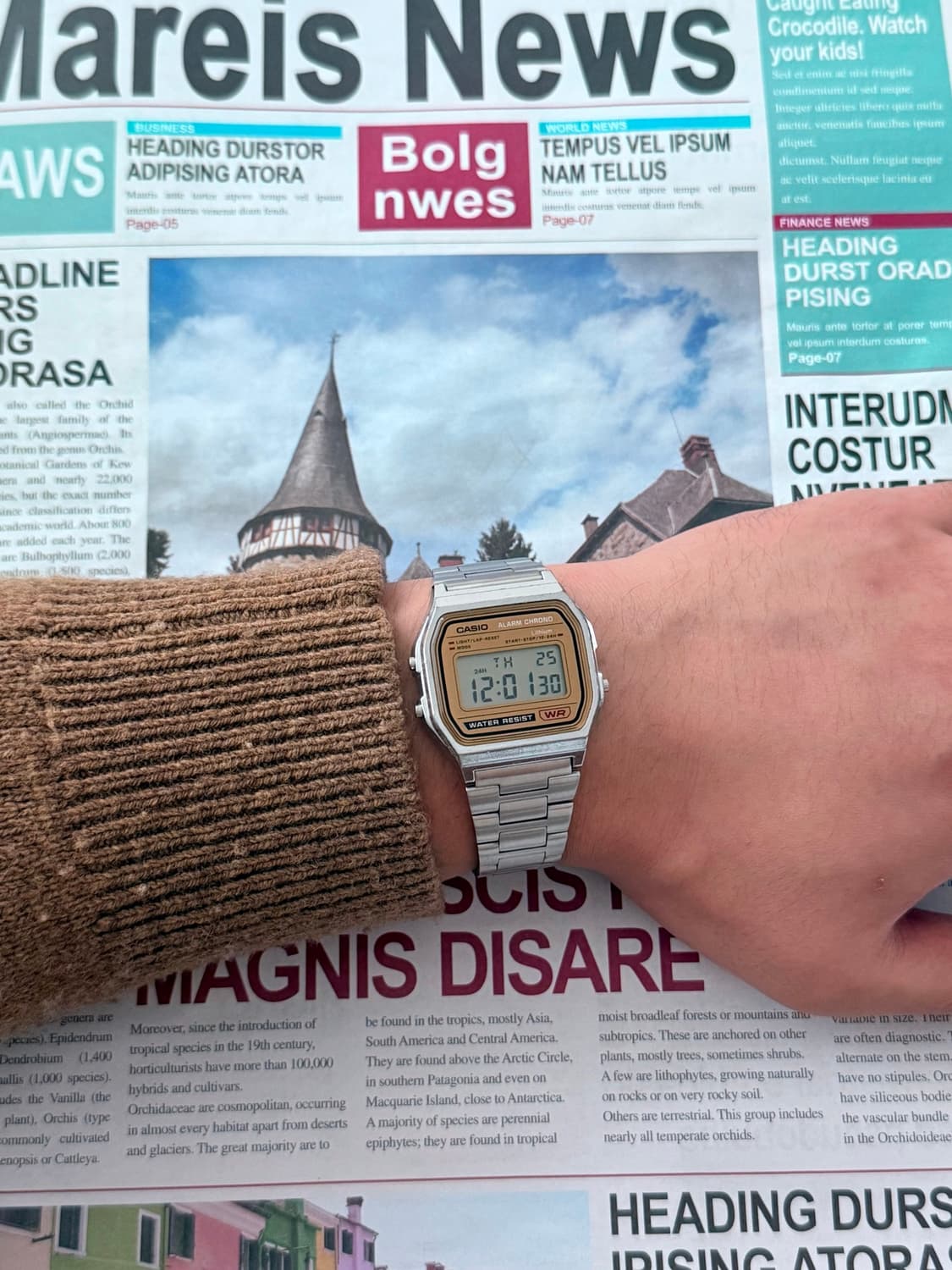 Casio 카시오 디지털 알람 크로노 그래프 메탈 1989 상품이미지8