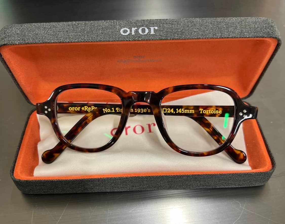 오르오르 1930‘s British 안경 (Tortosie 컬러) 상품이미지3