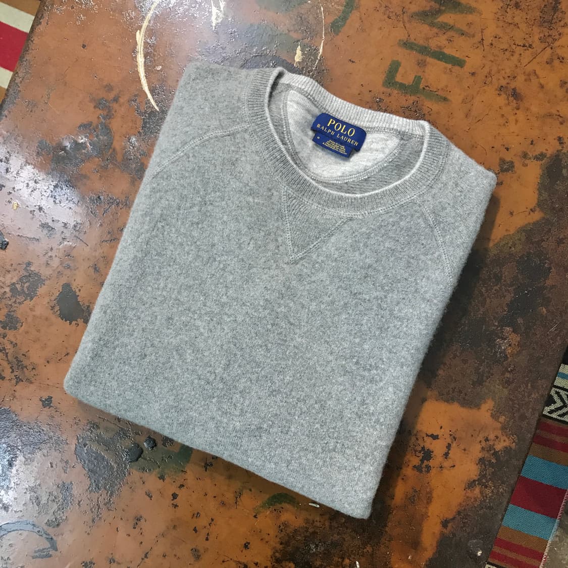 폴로랄프로렌 그레이 메리노 울 니트 남성 102 여성 프리사이즈 상품이미지1