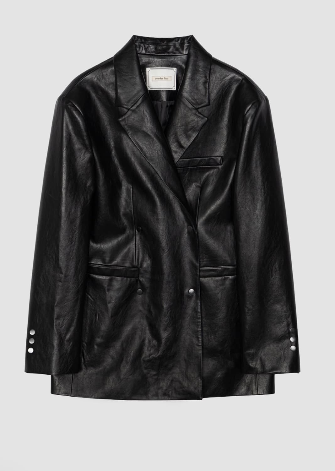 오버듀플레어 SNAP TWO-WAY OVERSIZED LEATHER JA 상품이미지2