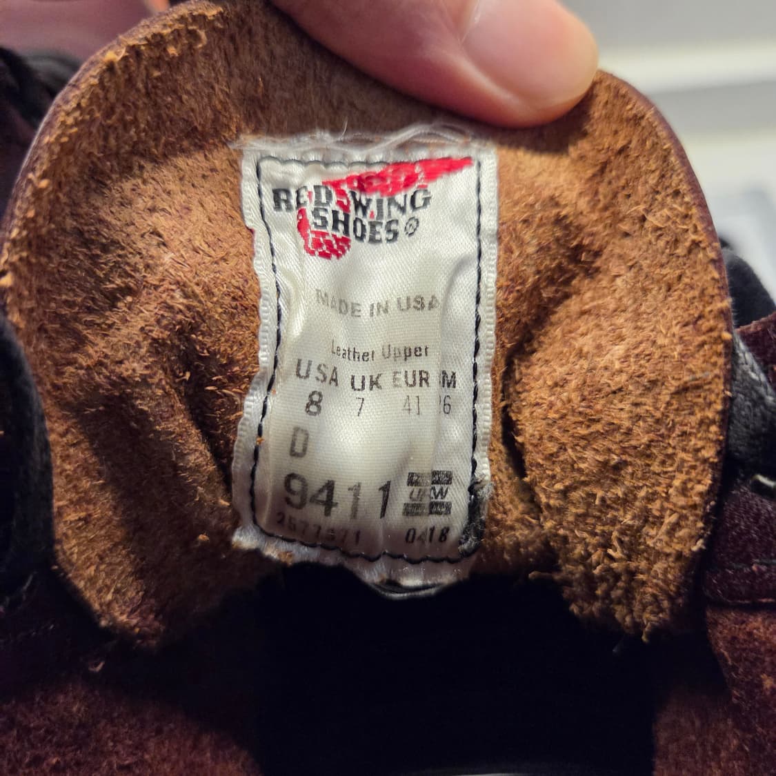 레드윙 벡맨 9411 8D 상품이미지5