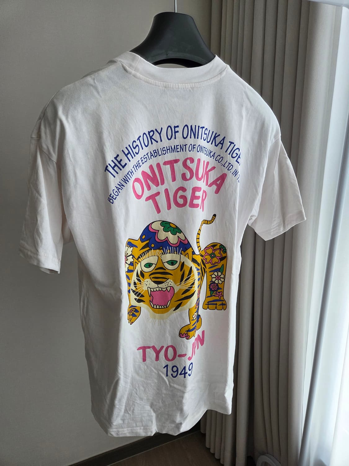 오니츠카타이거 반팔 티셔츠 S 상품이미지4