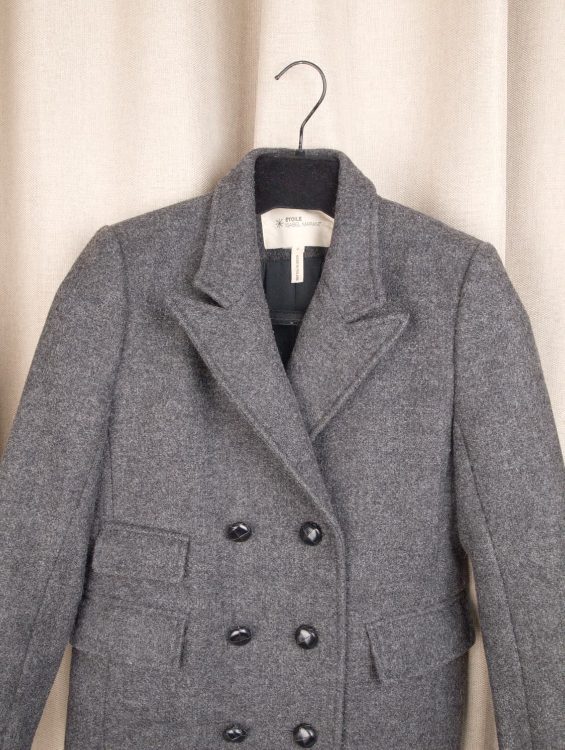 Tweed Wool Pea-coat 상품이미지4