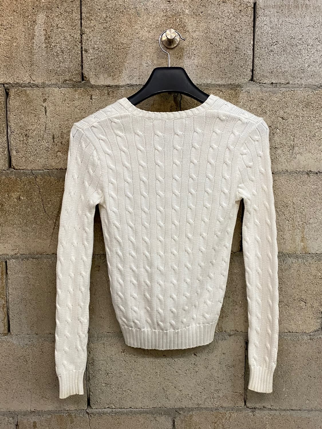 [S] Polo RL Cable V-Neck Sweater 상품이미지4