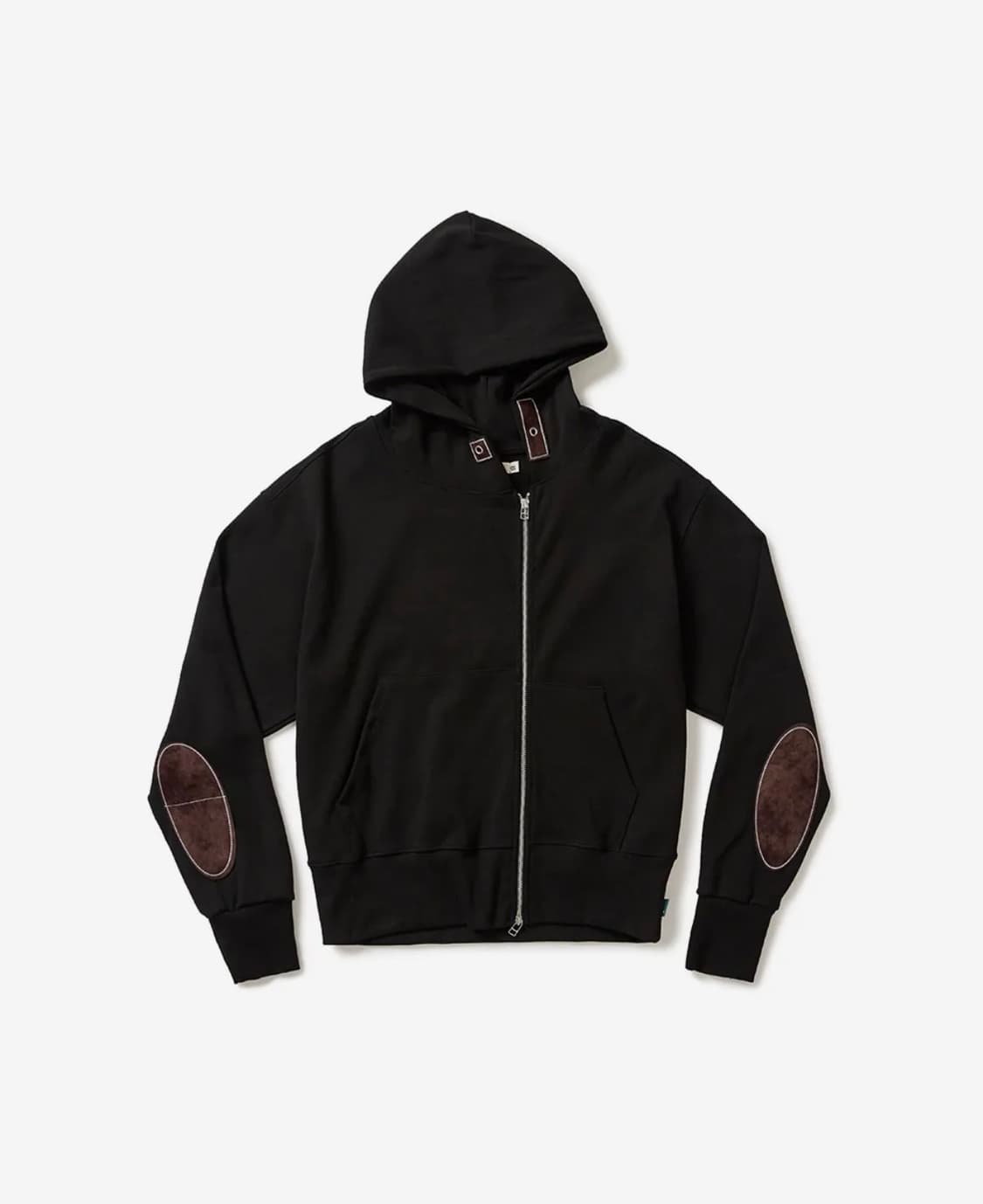 카락터 후드집업 Writer hooded zip-up / Black 상품이미지1
