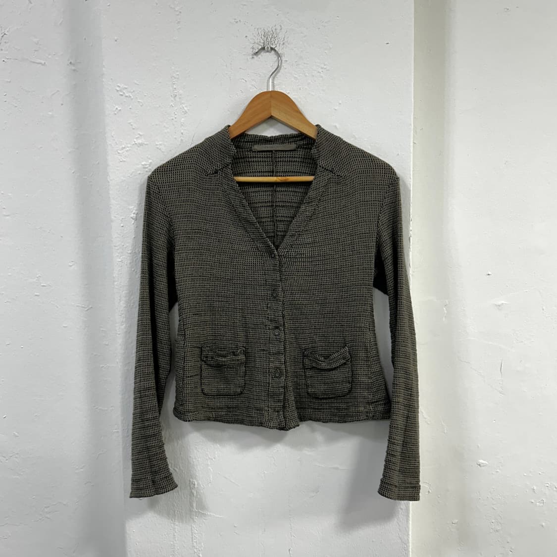 트랜짓 고즈넉 린넨 가디건 상품이미지1