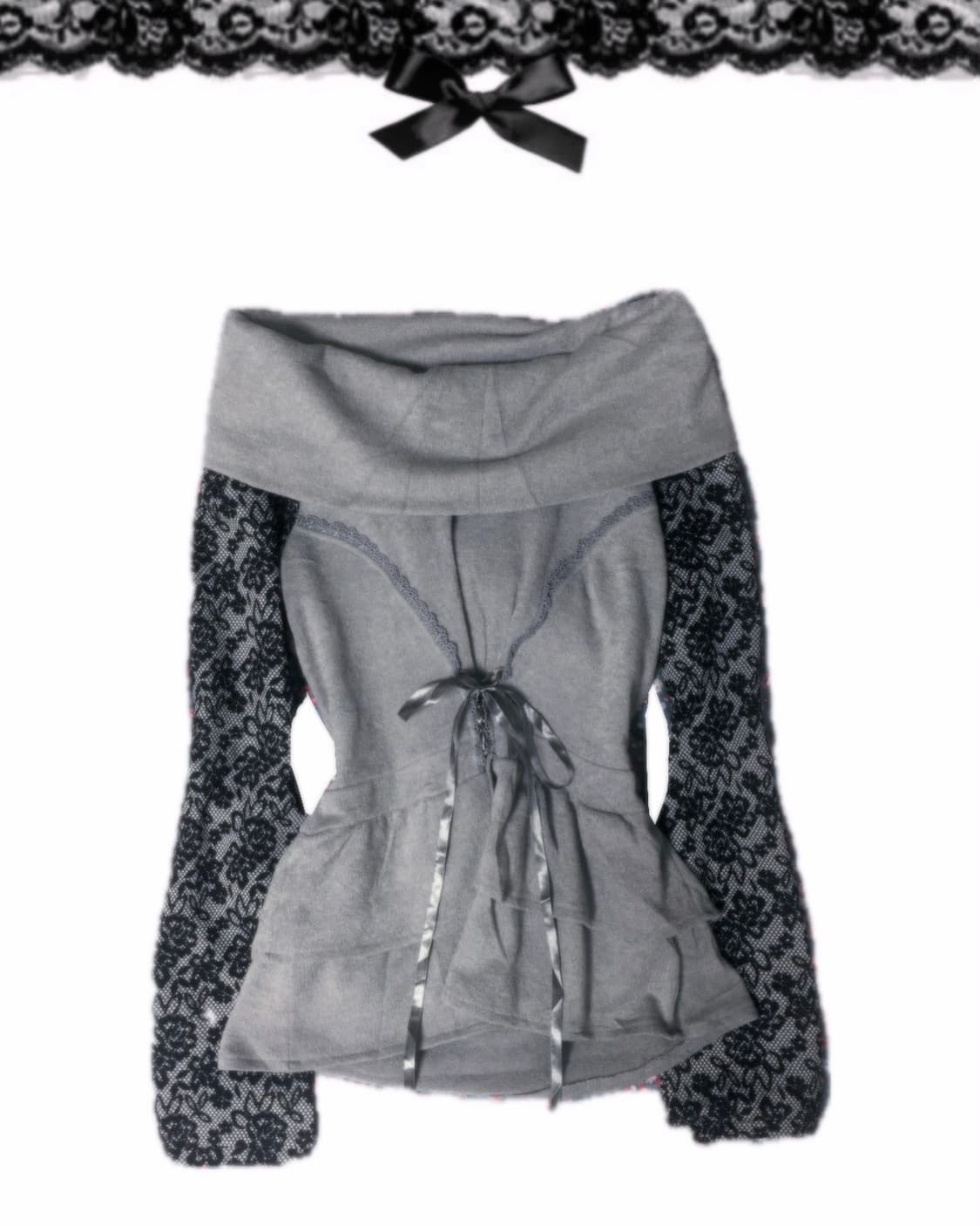 액시즈팜 Axes femme 레이스 오프숄더 상품이미지2