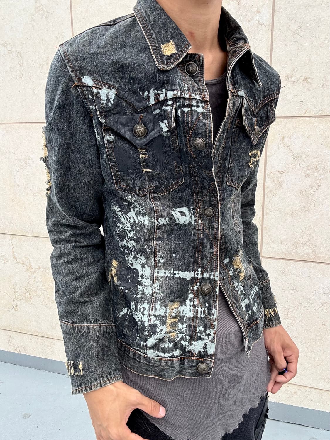 00’s Archive V-Kei Print Jacket 상품이미지9