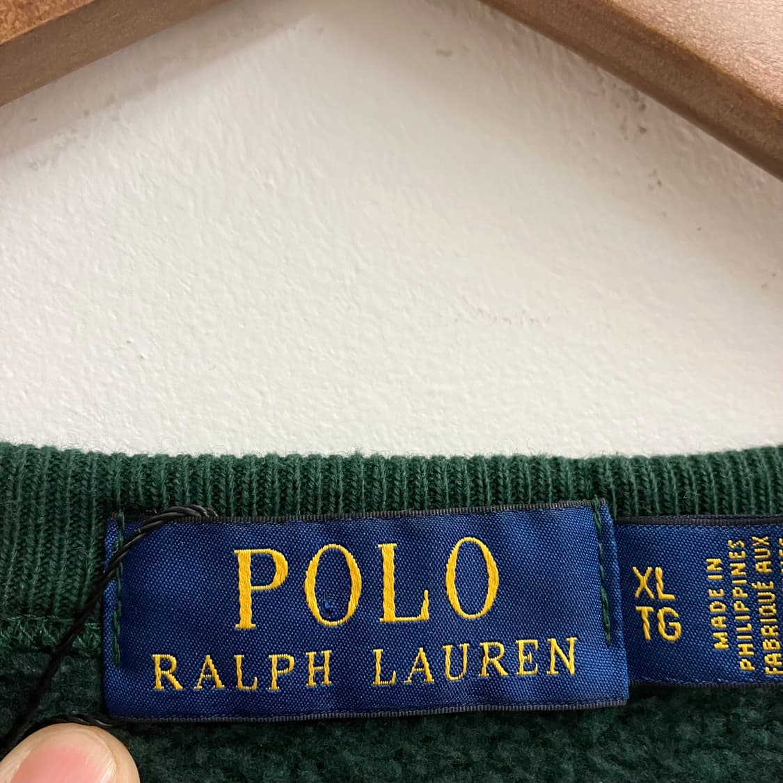 N214 폴로 아치로고 맨투맨 상품이미지2