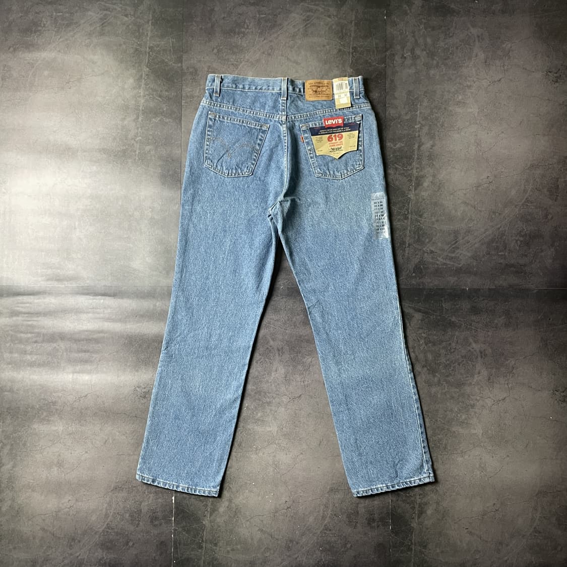 LEVI'S 데드스탁 리바이스619 스트레이트 핏 데님 팬츠 A00696 상품이미지5