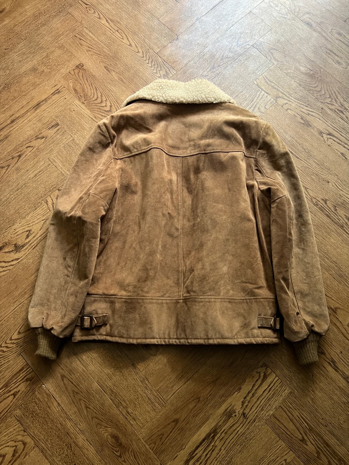 [L]80's London Fog 런던포그 스웨이드 쉐르파 자켓 상품이미지9