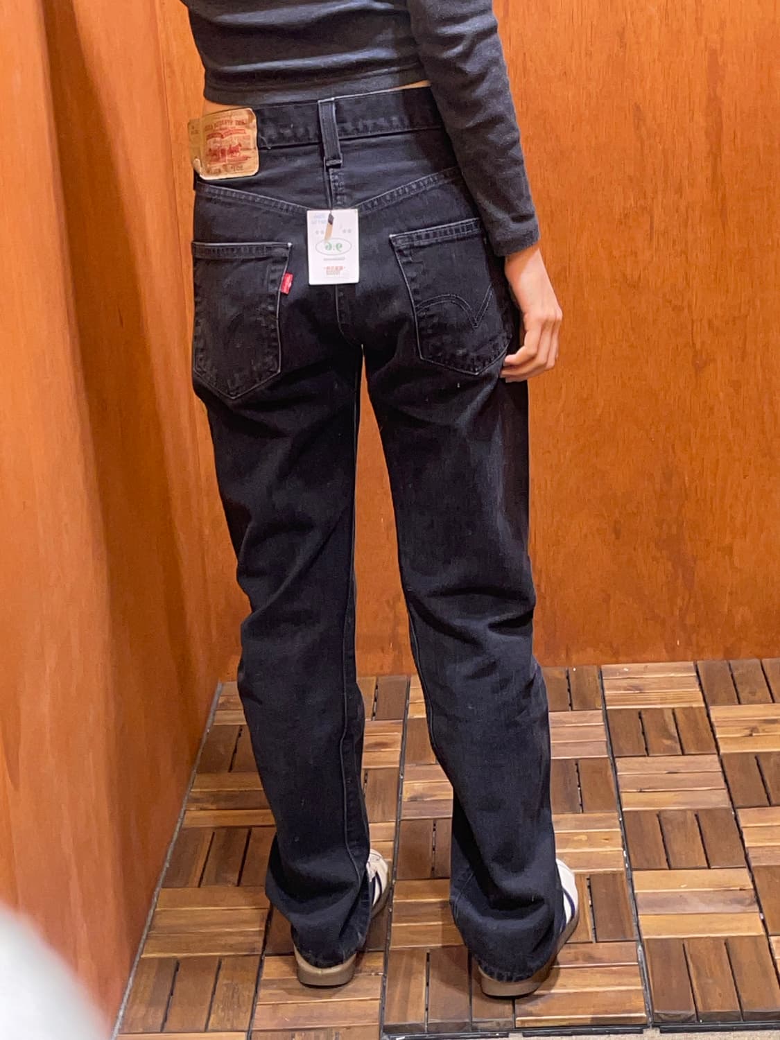 (31) Levi's 501 (리바이스 스트레이트 블랙 데님) 상품이미지1