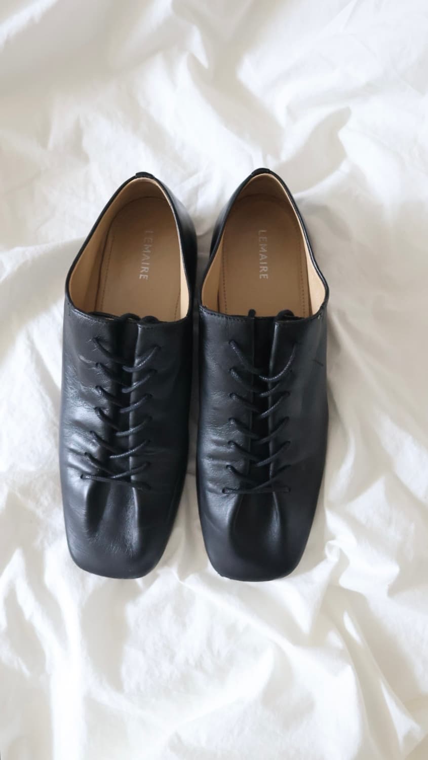 Lemaire 르메르 더비슈즈 블랙 38 상품이미지2