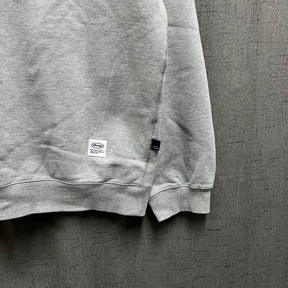 mmlg 1987 기모 긴팔 맨투맨 M 루즈핏 상품이미지3