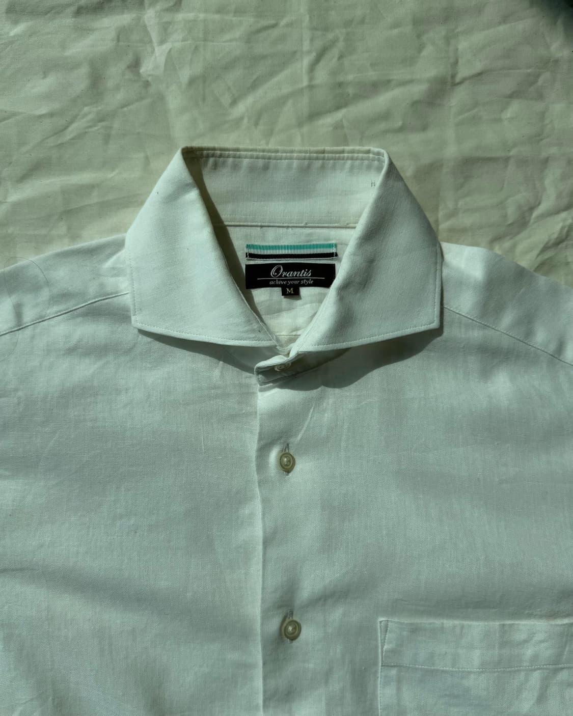 화이트 베이직 셔츠 상품이미지1