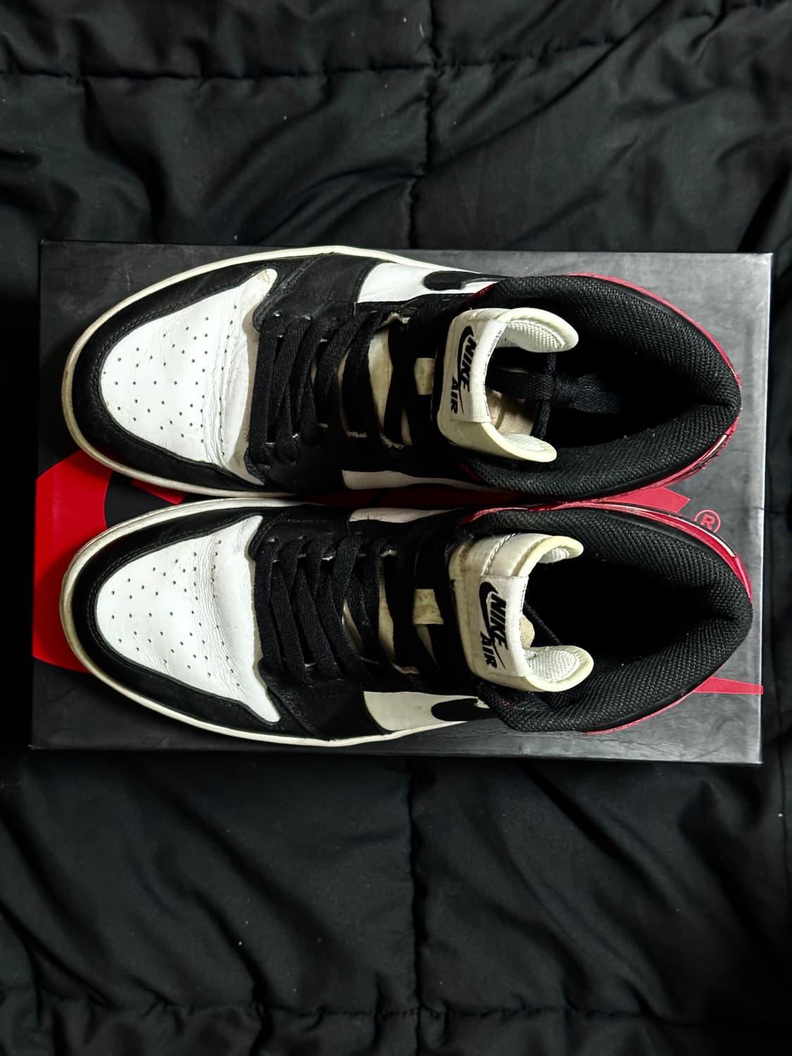 [265] 나이키 에어 조던1 하이 OG 블랙토 2013 상품이미지4