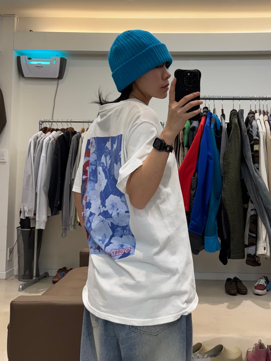 스투시 윈드플라워 티셔츠 상품이미지6