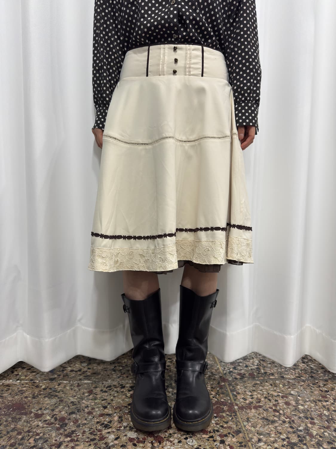 axes femme design skirt 상품이미지2