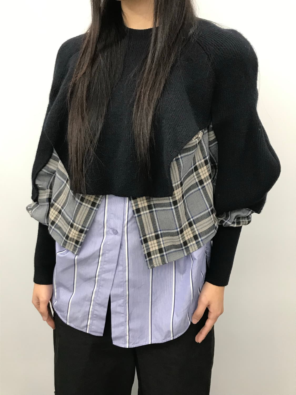 Enfold docking knit shirts 상품이미지1