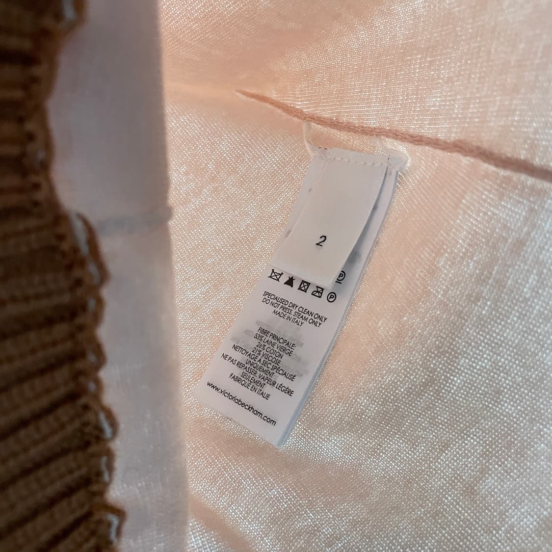 빅토리아베컴 목폴라 니트 2(W) 상품이미지6