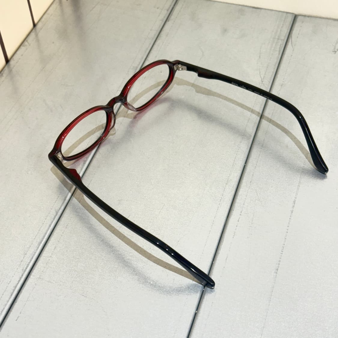 일제 작은 빈티지 긱시크 뿔테안경 상품이미지6