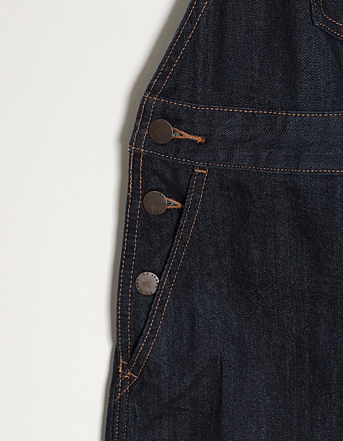 G U Denim Jumper Skirt [44~55] 상품이미지4