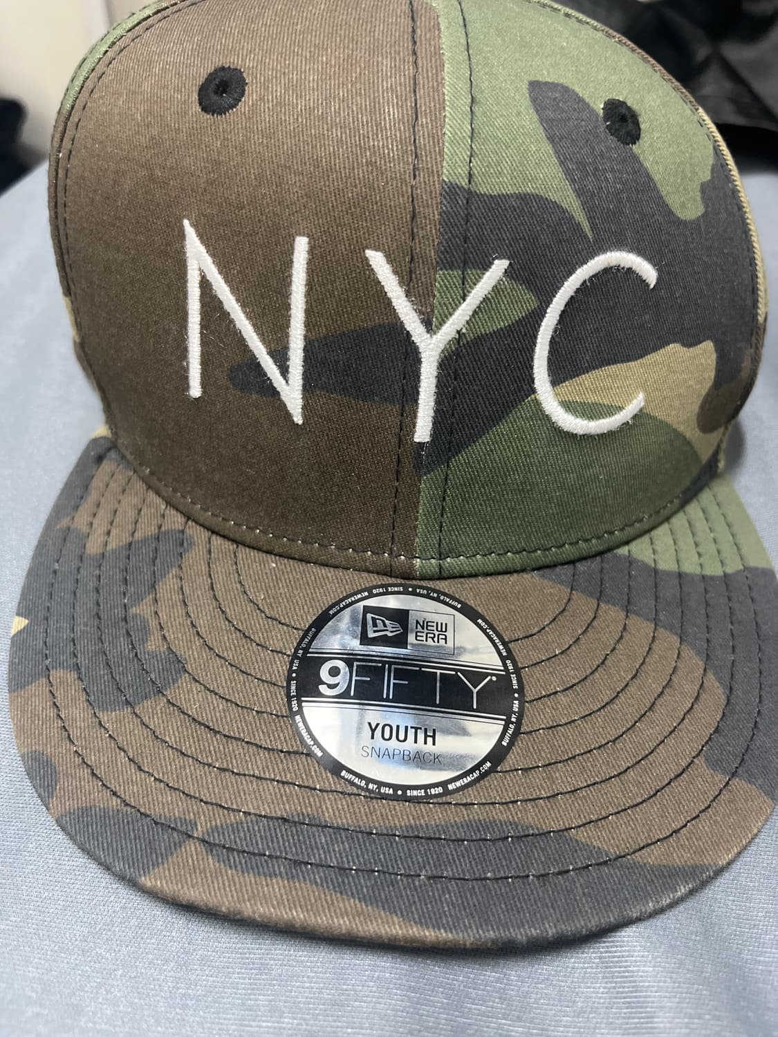 New Era 9FIFTY NYC Camo Snapback 상품이미지1