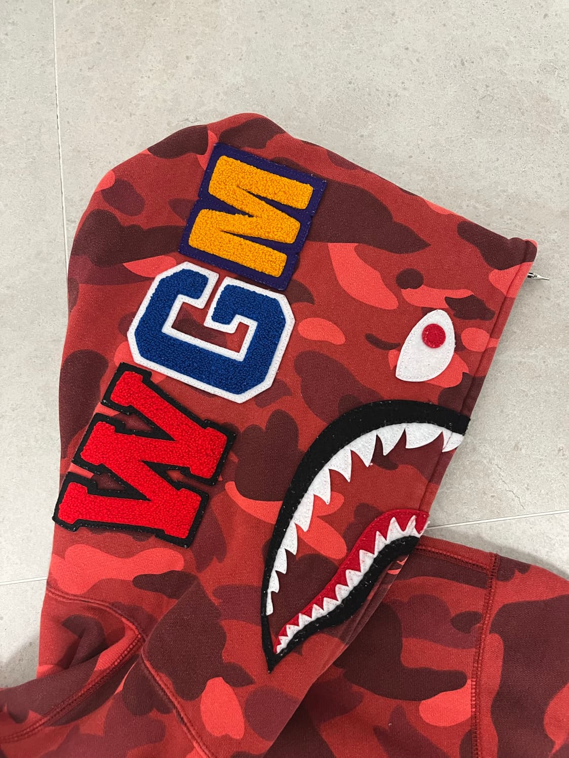 베이프 적계 후드집업 (청담구매 정품) 상품이미지3