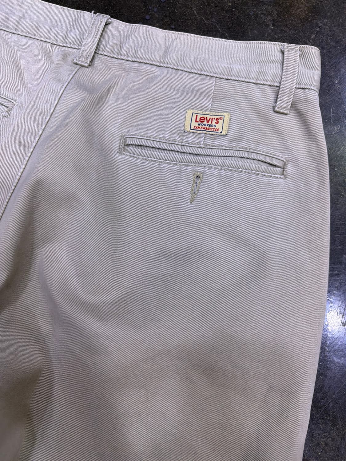 리바이스 워크팬츠 베이지 치노팬츠 코리아탭 30 상품이미지8