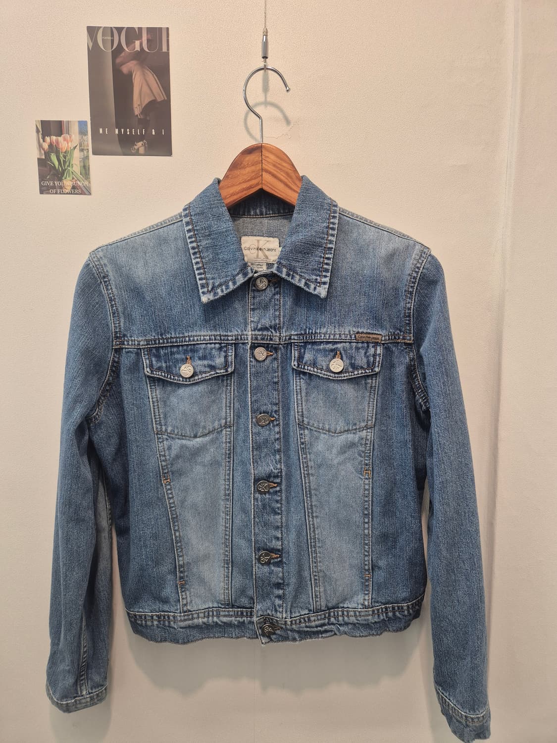 캘빈클라인 진 청자켓  M
- 사이즈 상품이미지1