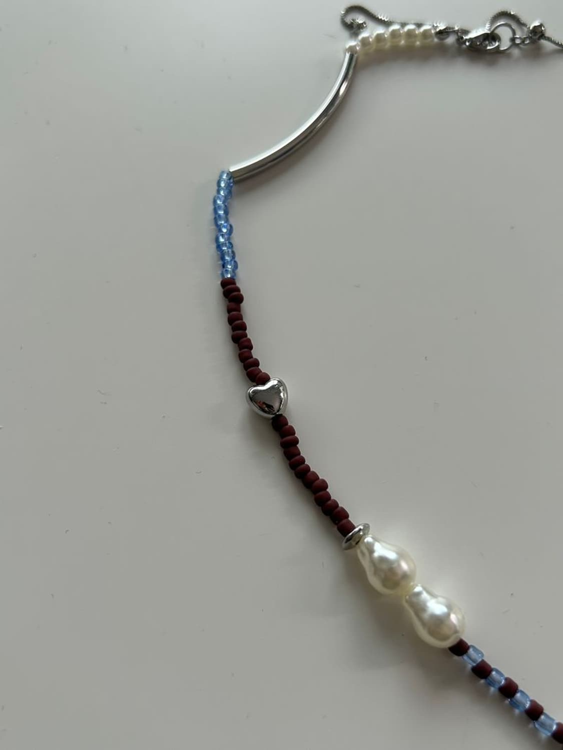 MIXED-BEAD NECKLACE 혼합 비즈 목걸이 상품이미지4