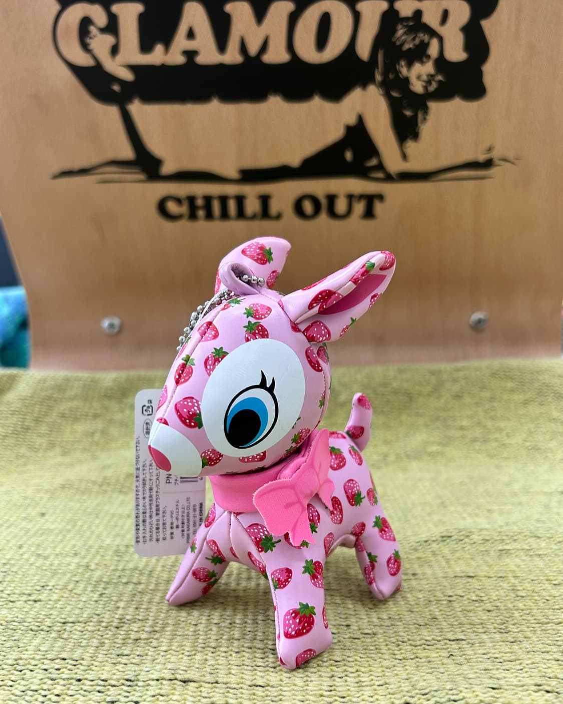 푸치 바비에 - 스트로베리 / 일본 빈티지 인형 키체인 키링 상품이미지1